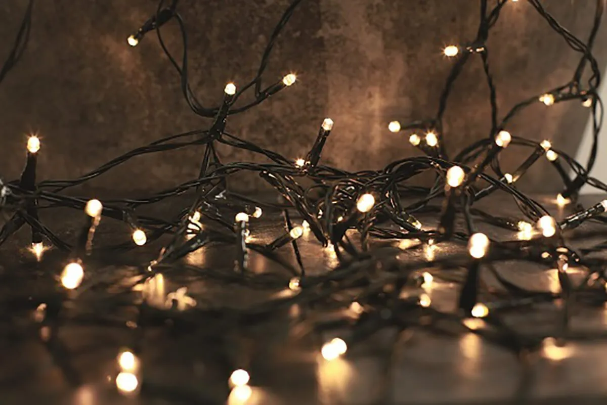 1000 Warm White LED String Lights