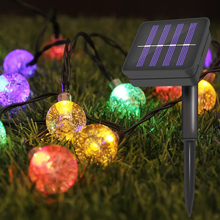 12m 100 LEDs Globe Multicolor | Outdoor Solar String Lights