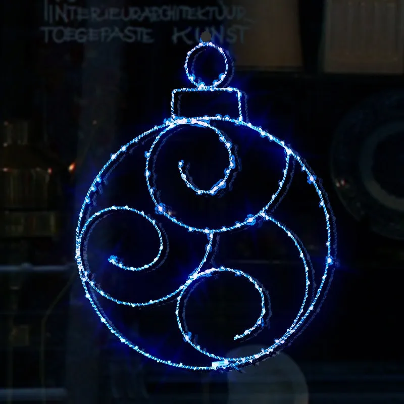 24" Twinkling LED Ornament Decorations