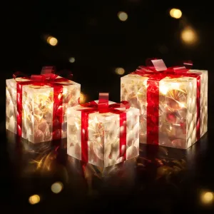 70 LED Warm White Fairy Lights Gift Box Set - Jingle Jollys