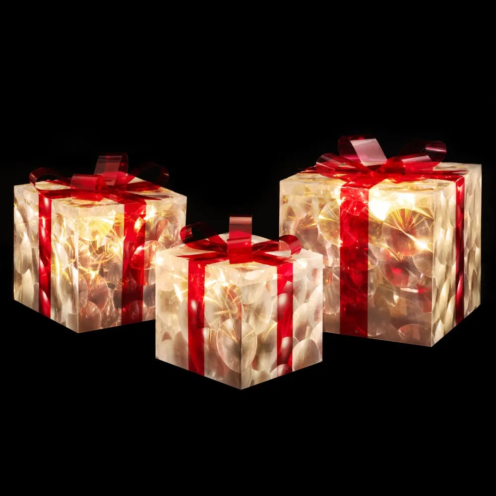 70 LED Warm White Fairy Lights Gift Box Set - Jingle Jollys