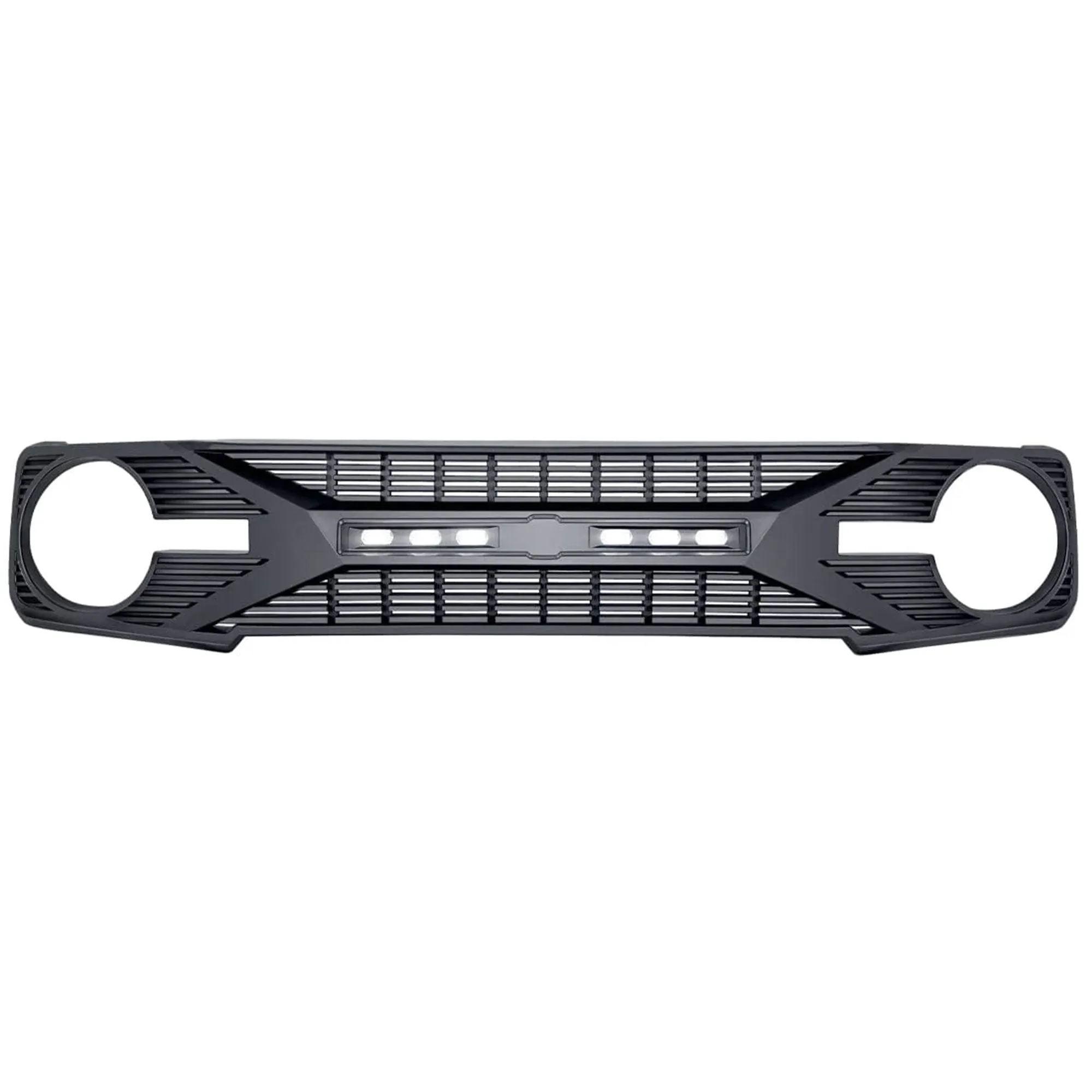 AMERICAN MODIFIED Grille with Lights for 21-24 Ford Bronco with Front Camera