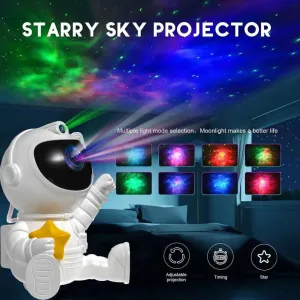 Astronaut Galaxy Projector Night Light