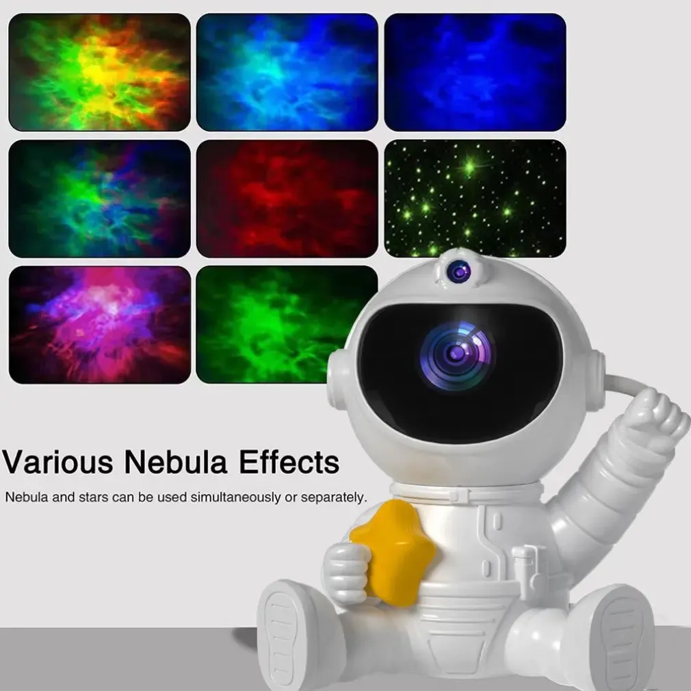 Astronaut Galaxy Projector Night Light