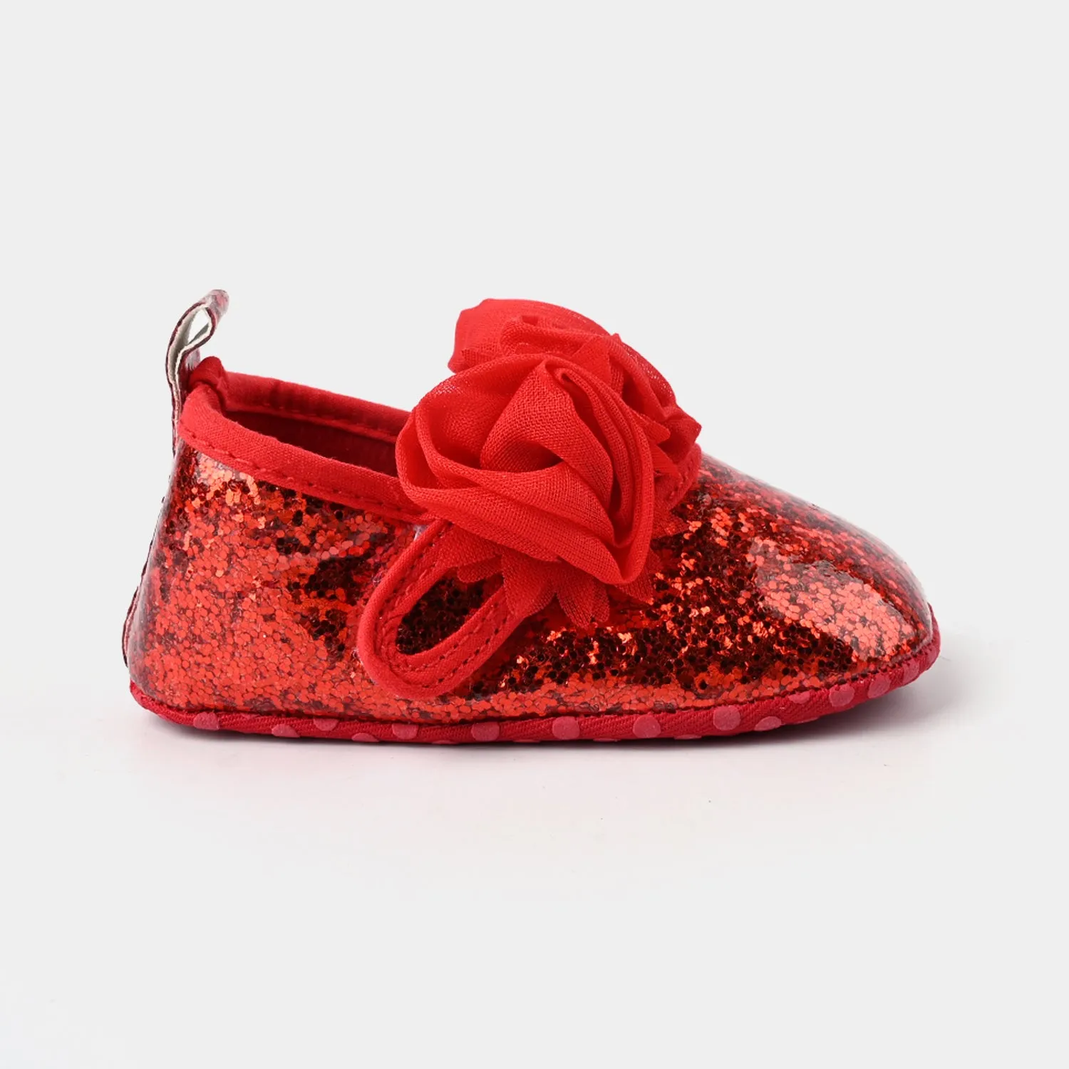 Baby Girl Shoes J19-Red