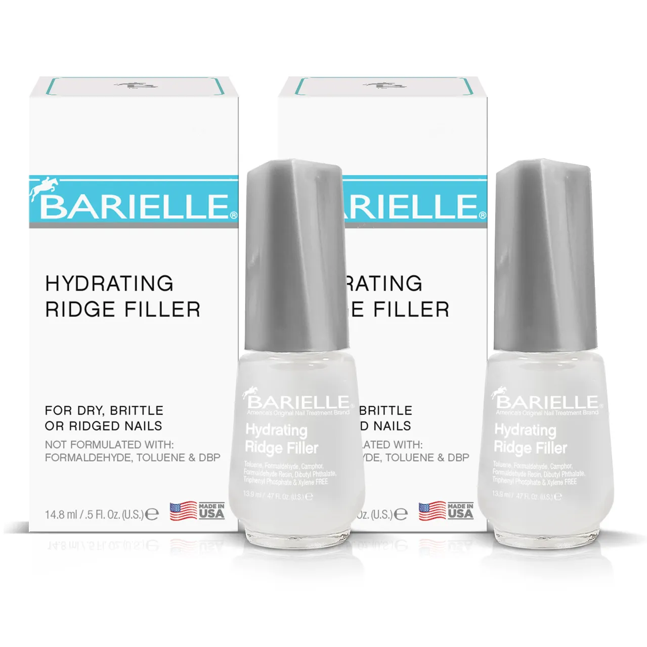 Barielle Hydrating Ridge Filler Base Coat .5 oz. (2-PACK)