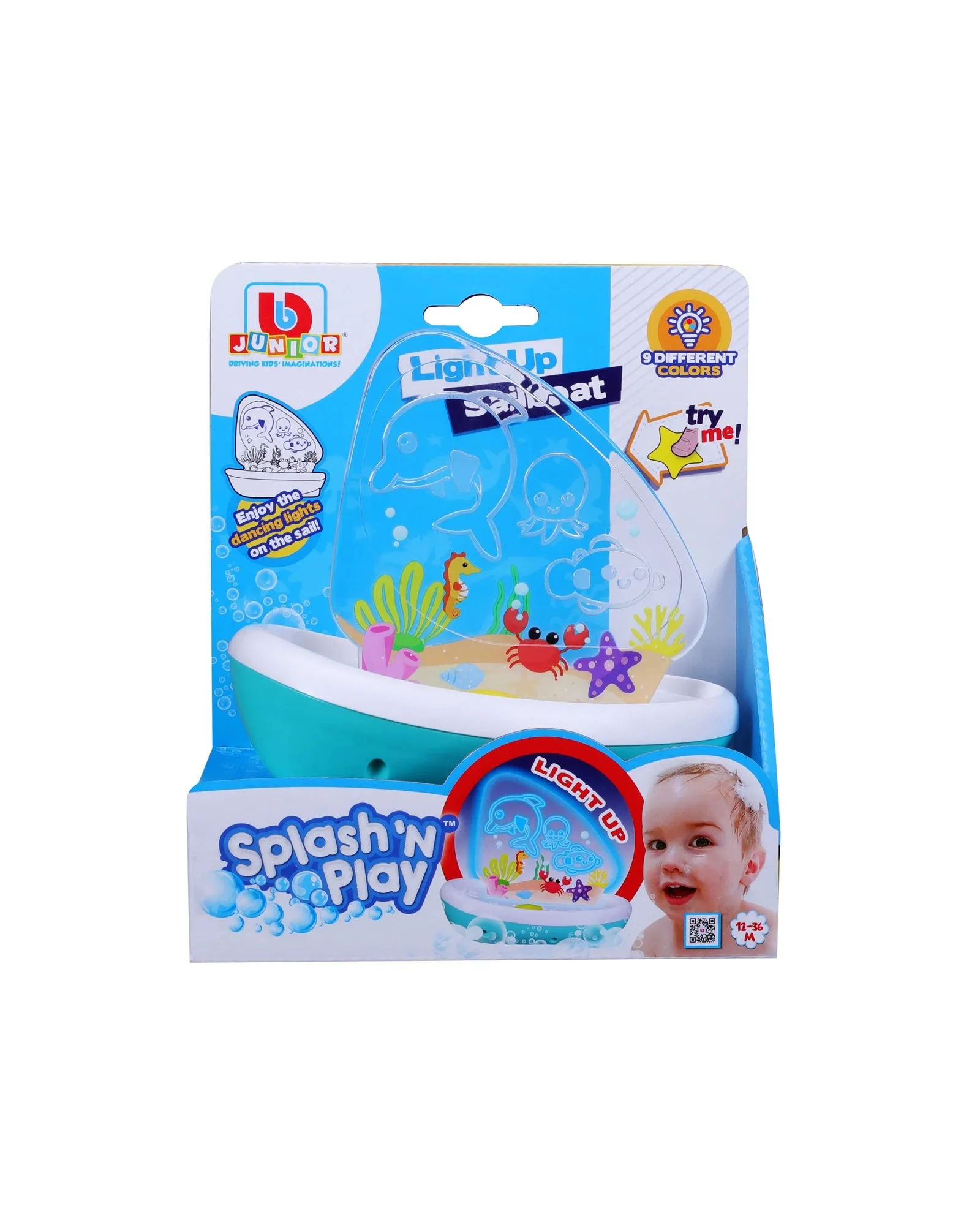 BB Junior Splash N Play Light Up Sailboat