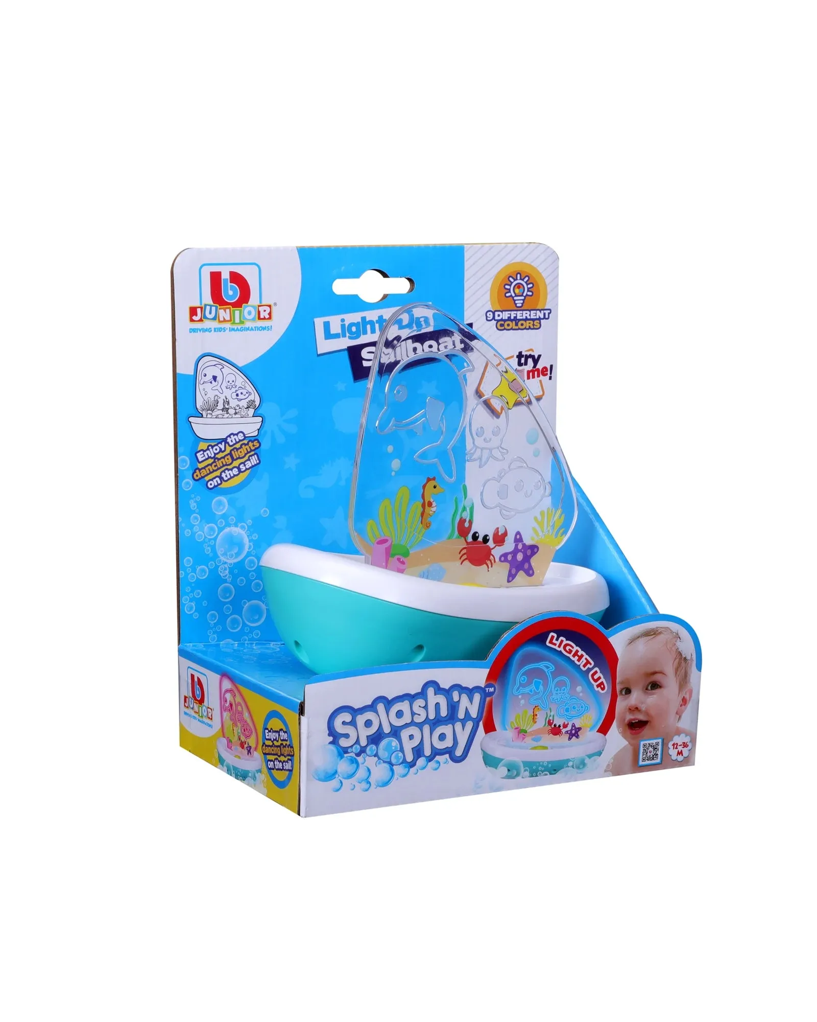 BB Junior Splash N Play Light Up Sailboat