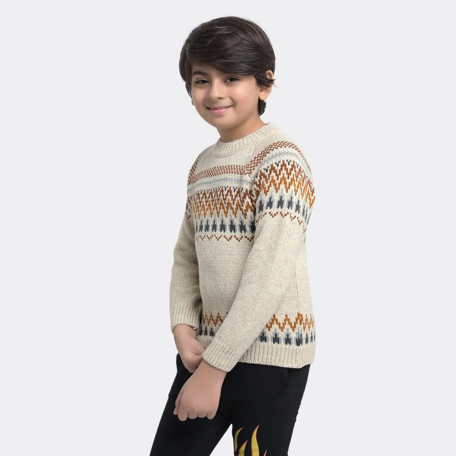 Boys Knitted Sweater-Otmai