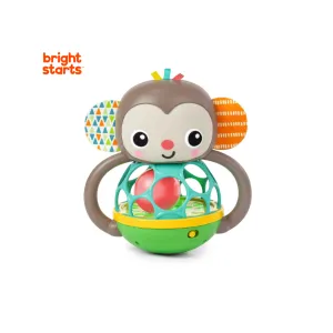 Bright Starts Grab & Giggle Monkey Multi Sensory Toy (6m )