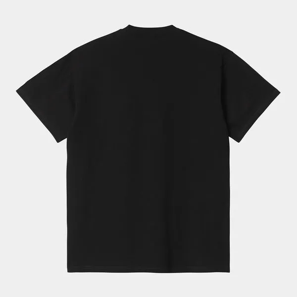 Carhartt WIP Casino T-Shirt - Black / Light Pink