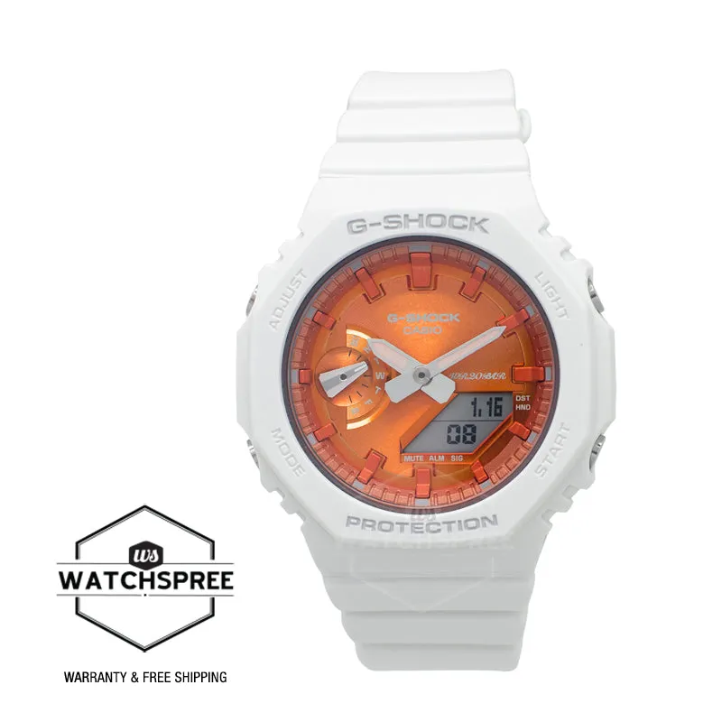 Casio G-Shock for Ladies' GMA-S2100 Lineup Winter Seasonal Collection 2023 Watch GMAS2100WS-7A GMA-S2100WS-7A