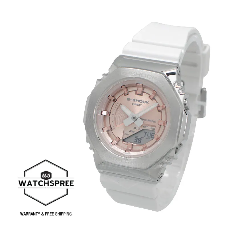 Casio G-Shock for Ladies' Winter Seasonal Collection 2023 Metal-Clad Octagonal Watch GMS2100WS-7A GM-S2100WS-7A