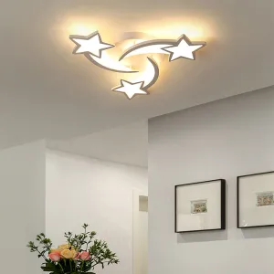 Childlike Shooting Stars LED Energy-efficient Ceiling Light