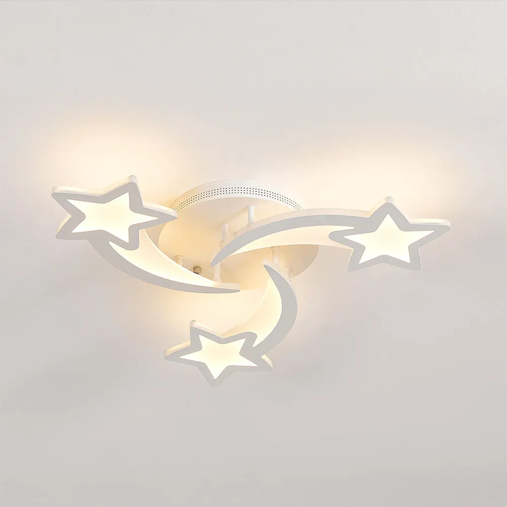 Childlike Shooting Stars LED Energy-efficient Ceiling Light