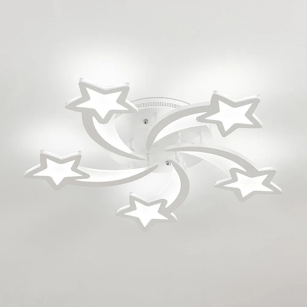 Childlike Shooting Stars LED Energy-efficient Ceiling Light