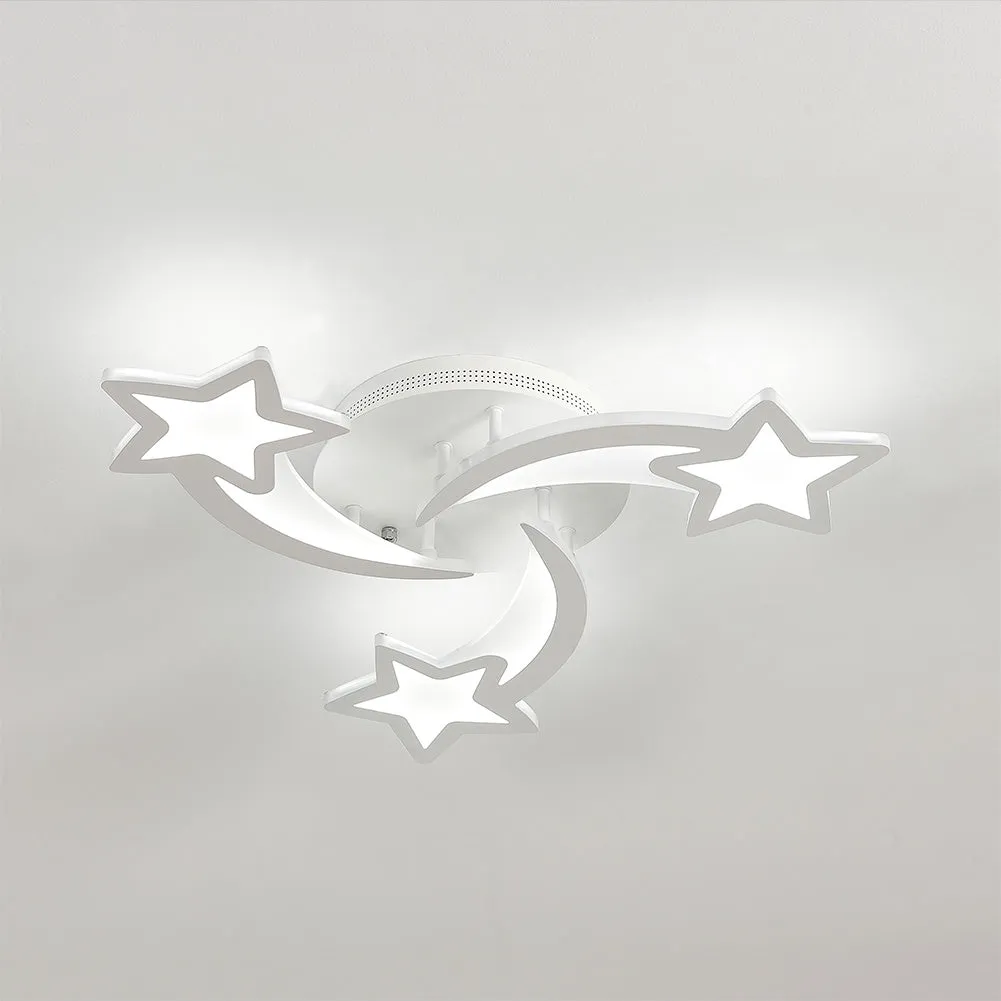 Childlike Shooting Stars LED Energy-efficient Ceiling Light