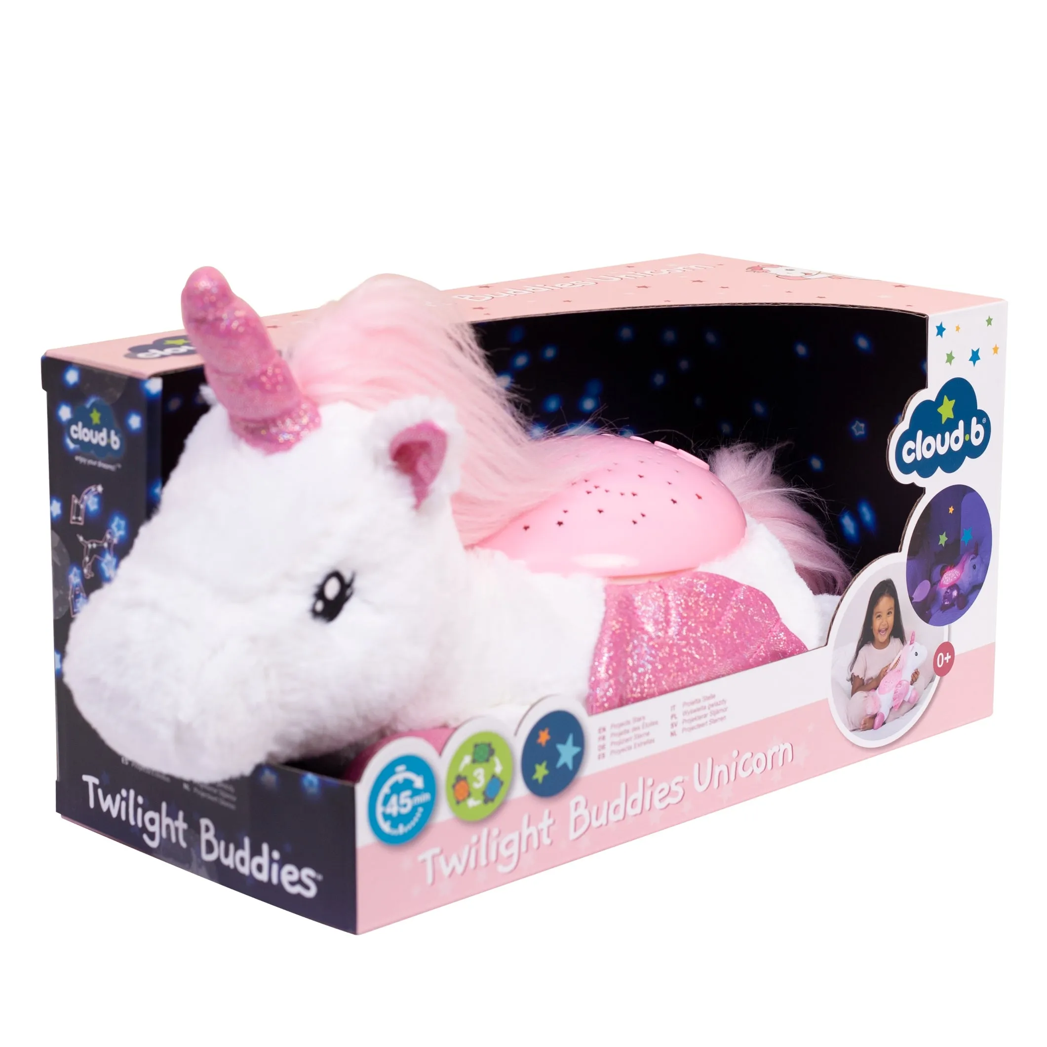 Cloud b -Twilight Buddies | Winged Unicorn Projecting Night Light