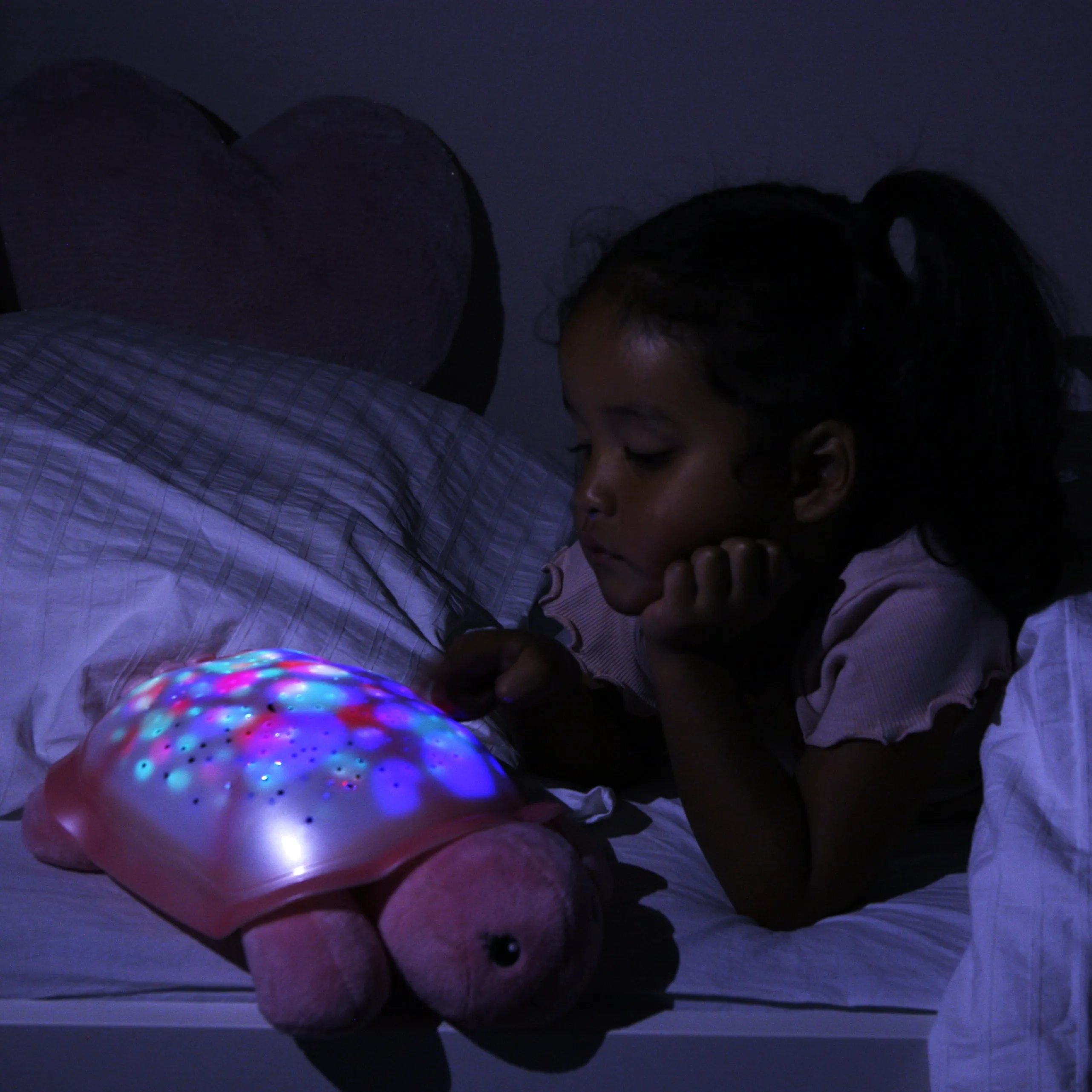 Cloud b -Twinkling Twilight Turtle | Pink Star Projector Nightlight with Soothing Sounds