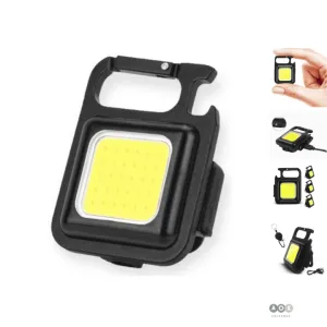 COB Rechargeable Keychain Light