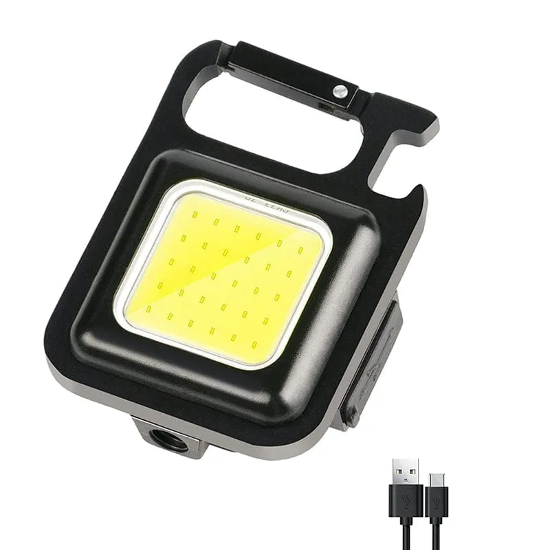 Cob Rechargeable Mini keychain light