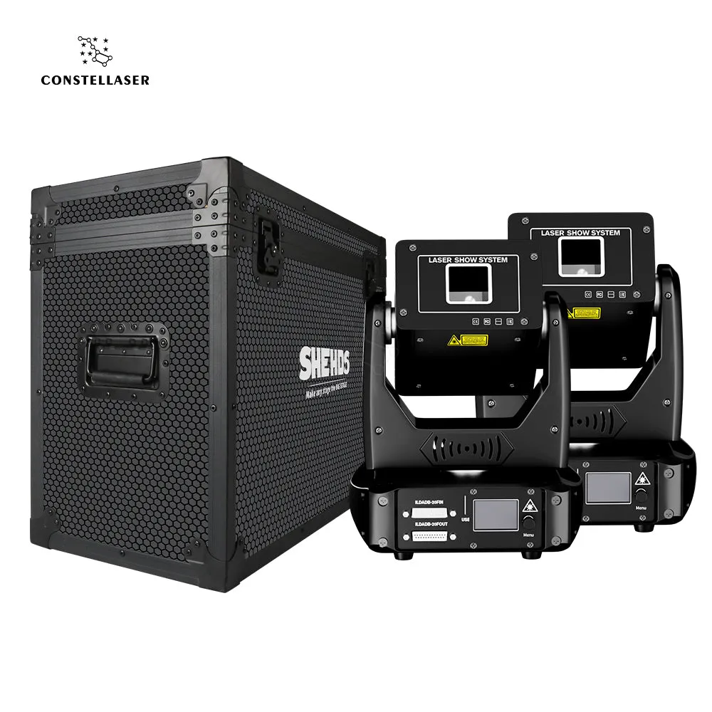 Constellaser 6W Moving Head Laser Light For Wedding DJ Club Theater Performance stage