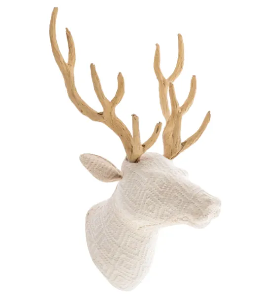 Cotton Mache Deer Head - Large