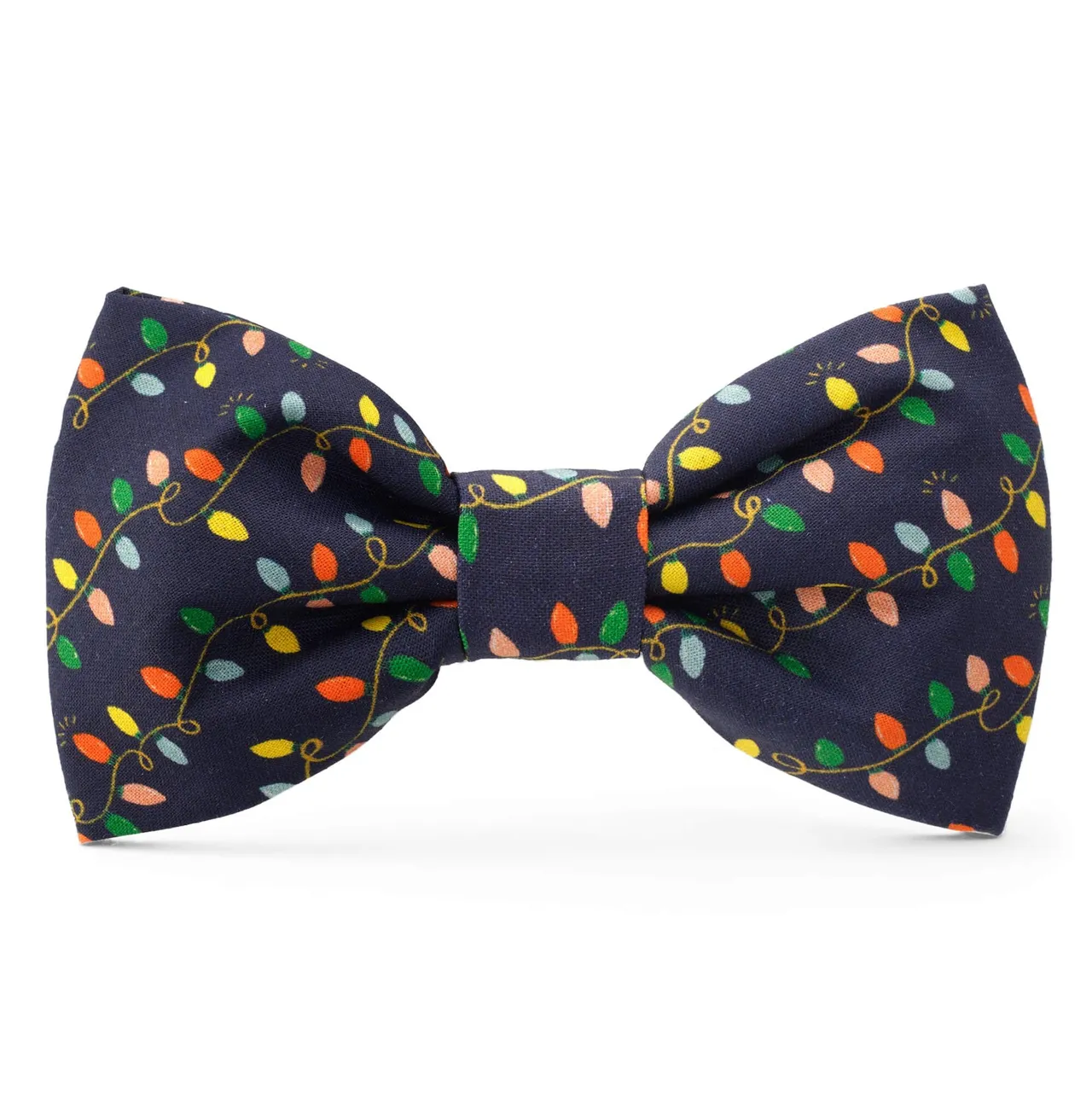 Dog and Cat Bowtie: Rifle Paper Co. x TFD Holiday Lights