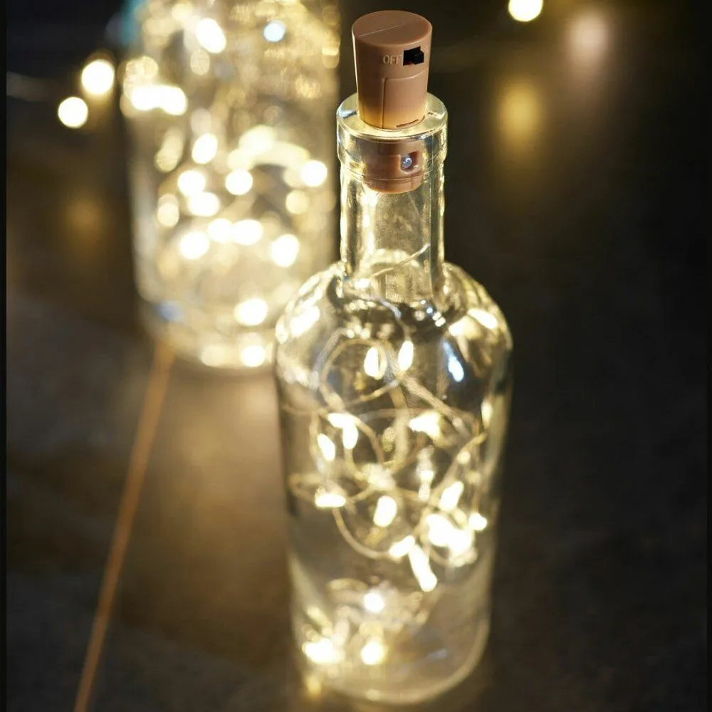 Eureka Bottle It! 12 LED Classic String Bottle Lights