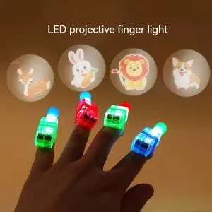 Finger Flashlight Projection For Kids