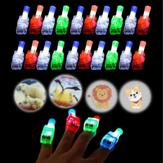 Finger Flashlight Projection For Kids