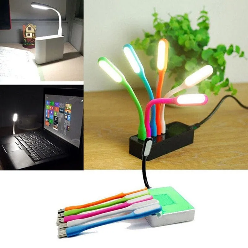 Flexible Portable Mini USB LED Light - ( Pack Of 3 )