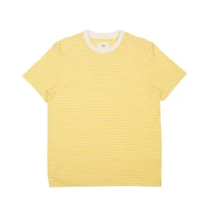 Folk 1X1 Stripe T-Shirt Light Gold