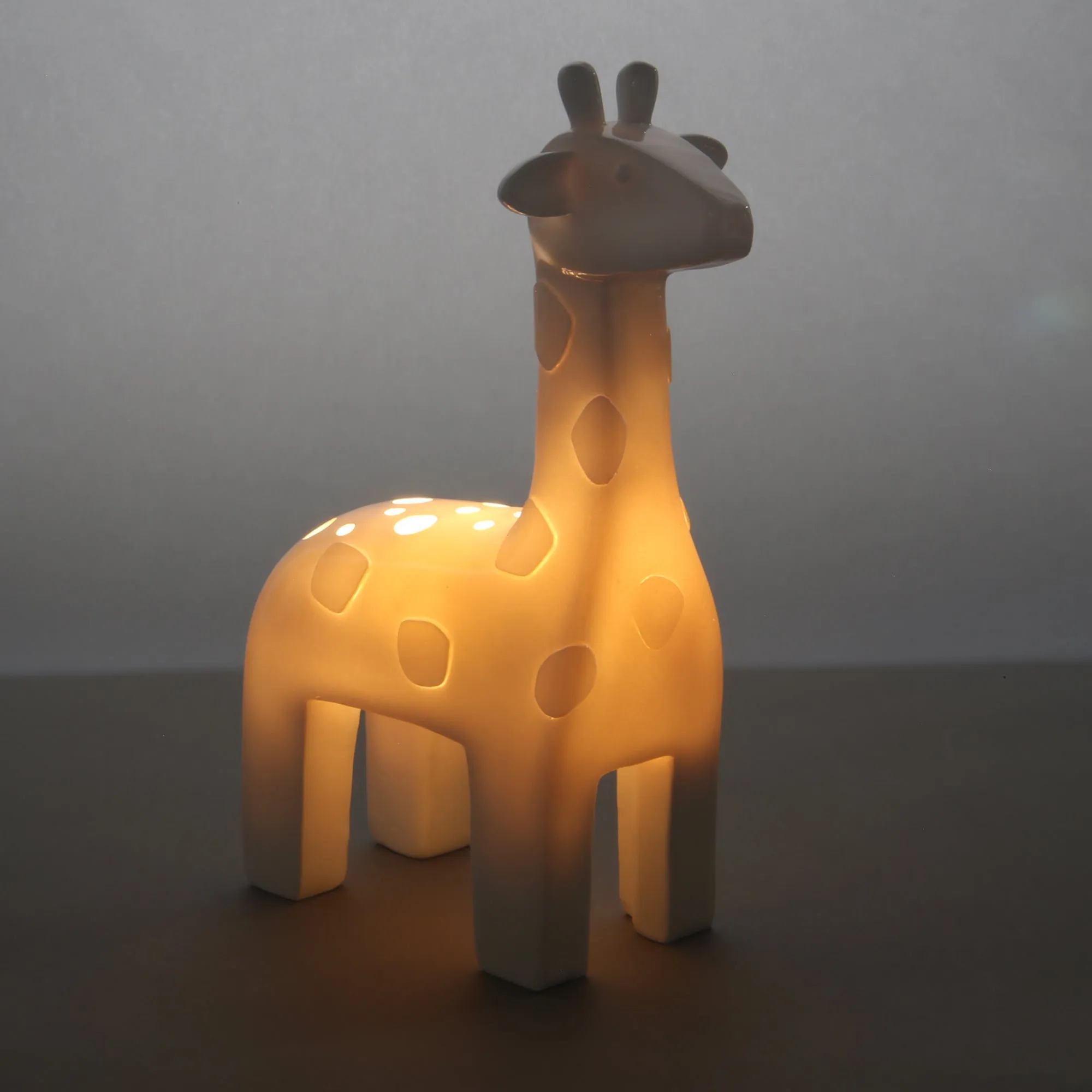 Giraffe Table Top Night Light Lamp