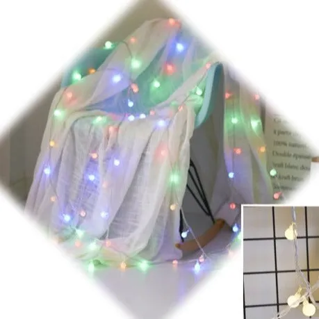 Globe String Lights Decor Indoor Outdoor Fairy Light Garden Decorations