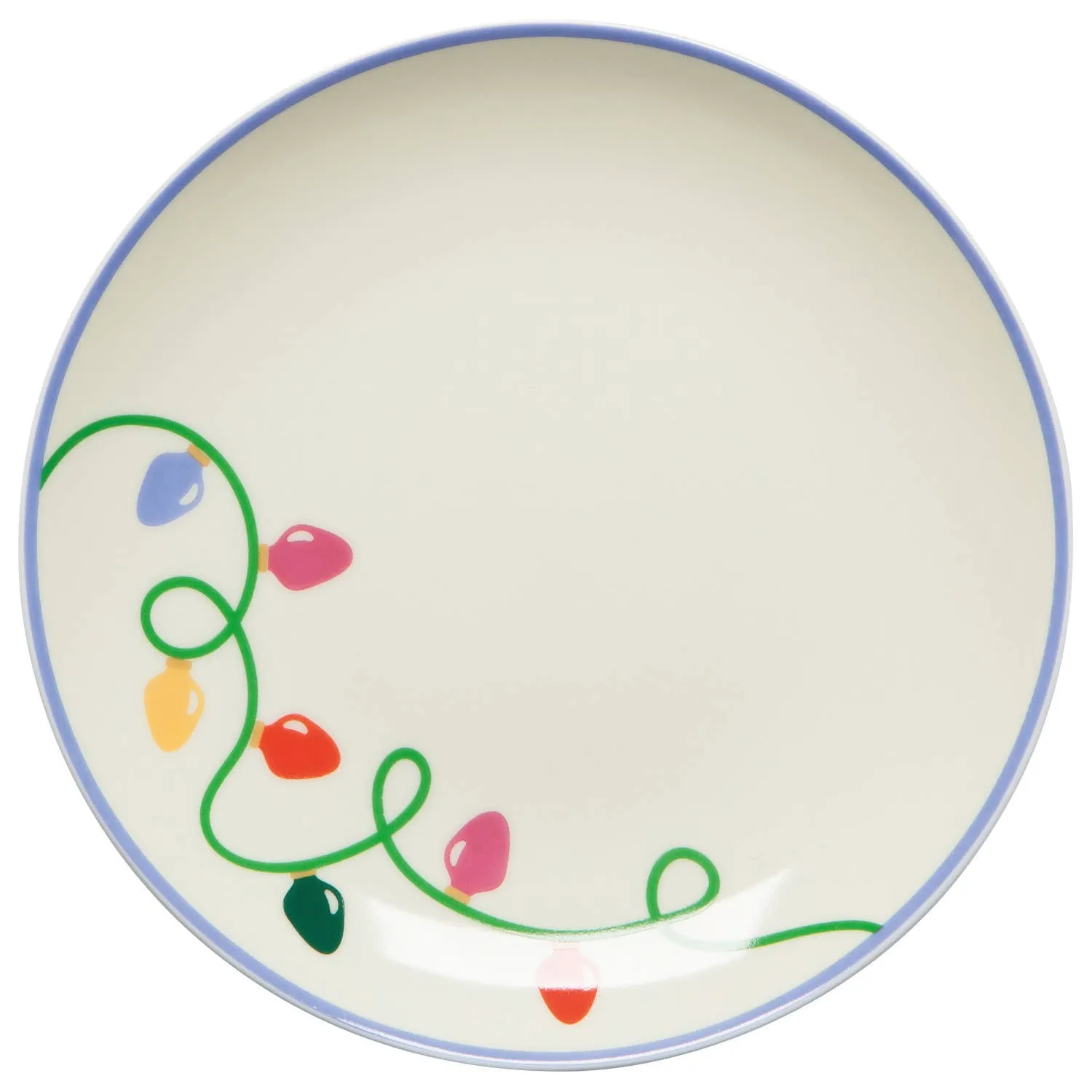 Holiday Glow Appetizer Plates Set of 4