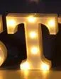 Luminous LED Letter Number Night Light English Alphabet Number Battery Lamp Romantic Wedding Christmas Party Decoration