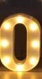 Luminous LED Letter Number Night Light English Alphabet Number Battery Lamp Romantic Wedding Christmas Party Decoration