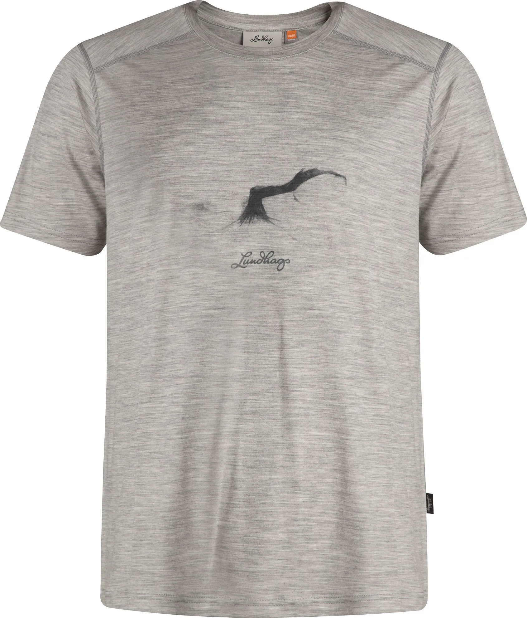 Lundhags Men&#x27;s Illusion Merino Light Tee Light Grey | Buy Lundhags Men&#x27;s Illusion Merino Light Tee Light Grey here | Outnorth