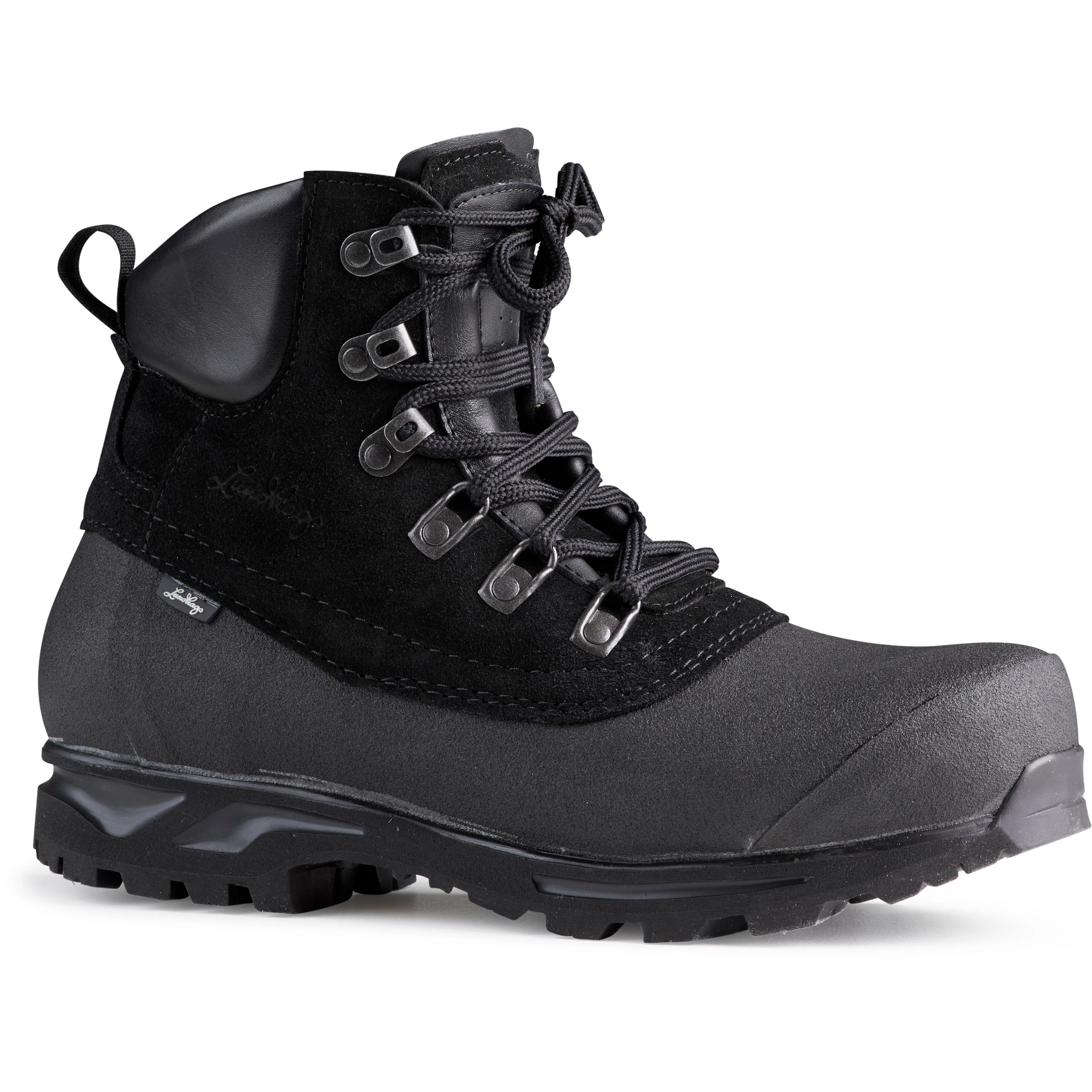 Lundhags Unisex Tjakke Light Mid Slim Black | Buy Lundhags Unisex Tjakke Light Mid Slim Black here | Outnorth