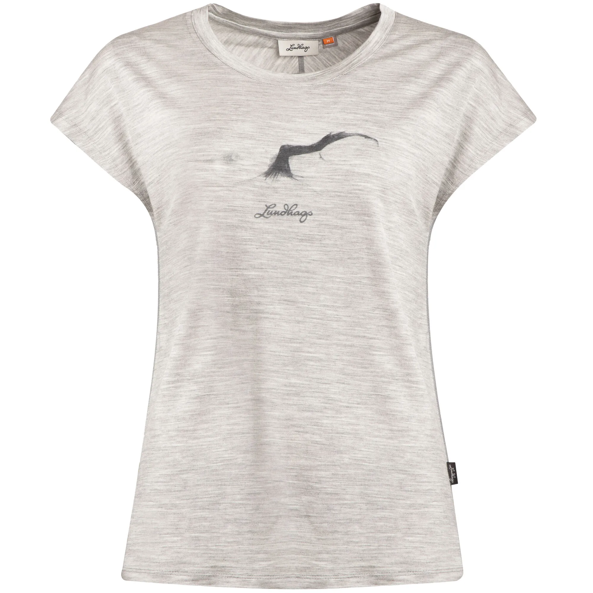 Lundhags Women&#x27;s Illusion Merino Light Top Light Grey | Buy Lundhags Women&#x27;s Illusion Merino Light Top Light Grey here | Outnorth