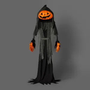 Open Box - 8' Light and Sound Pumpkin Halloween Ghoul - Hyde & EEK! Boutique