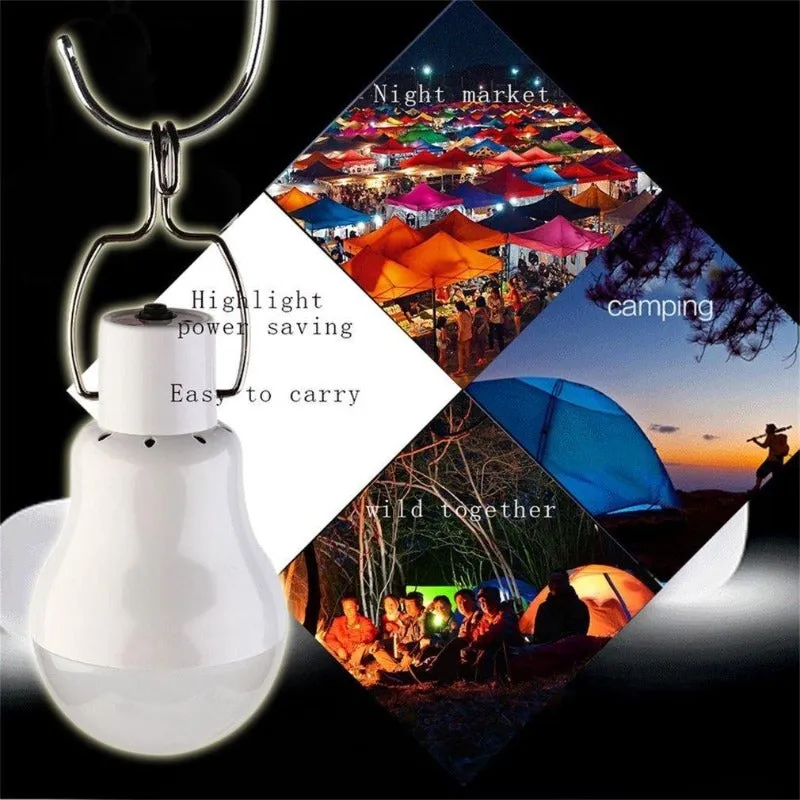 Portable Camping Solar Panel Light