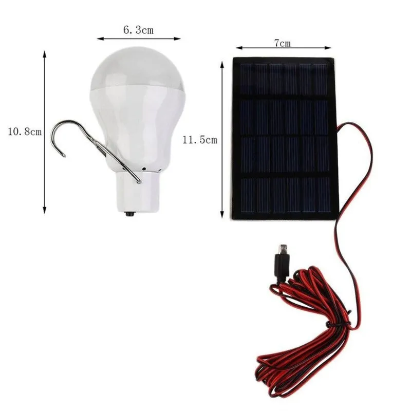 Portable Camping Solar Panel Light