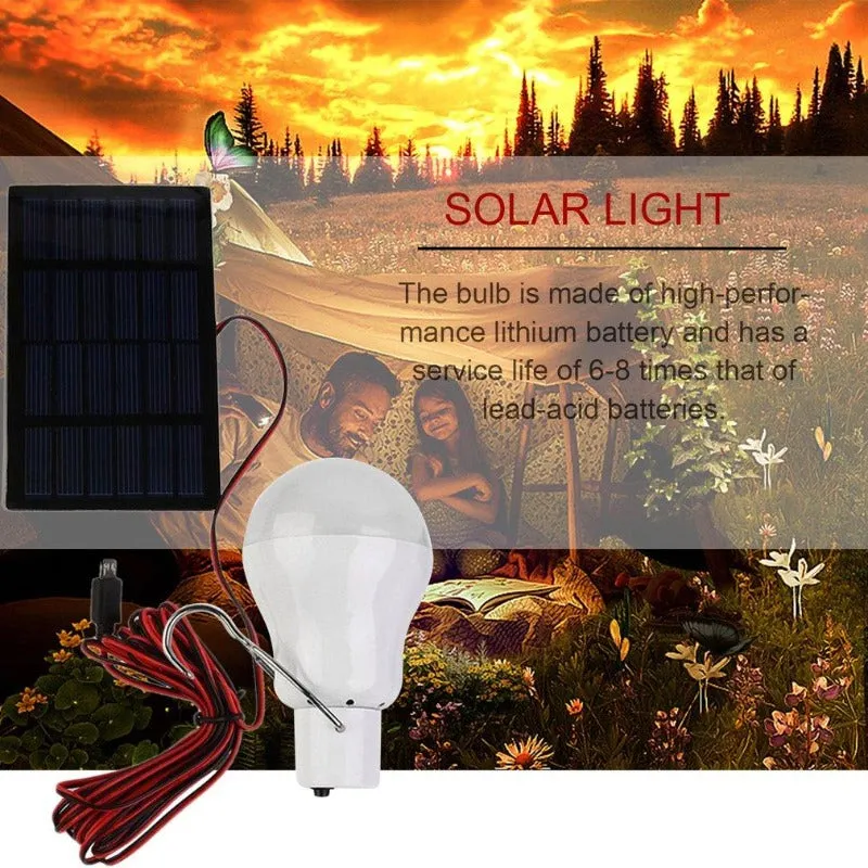 Portable Camping Solar Panel Light