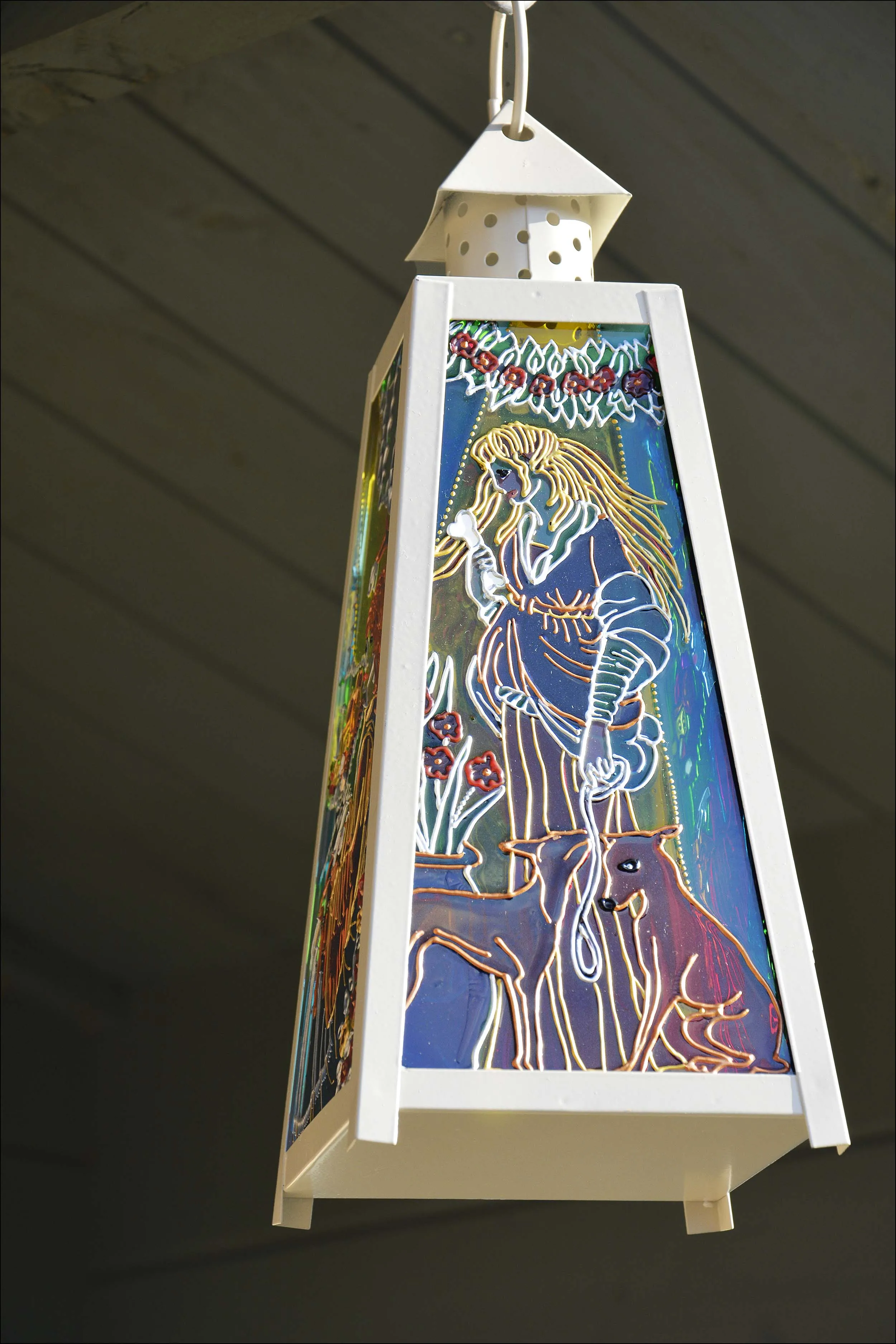 Pre-Raphaelite Ladies Art Lantern