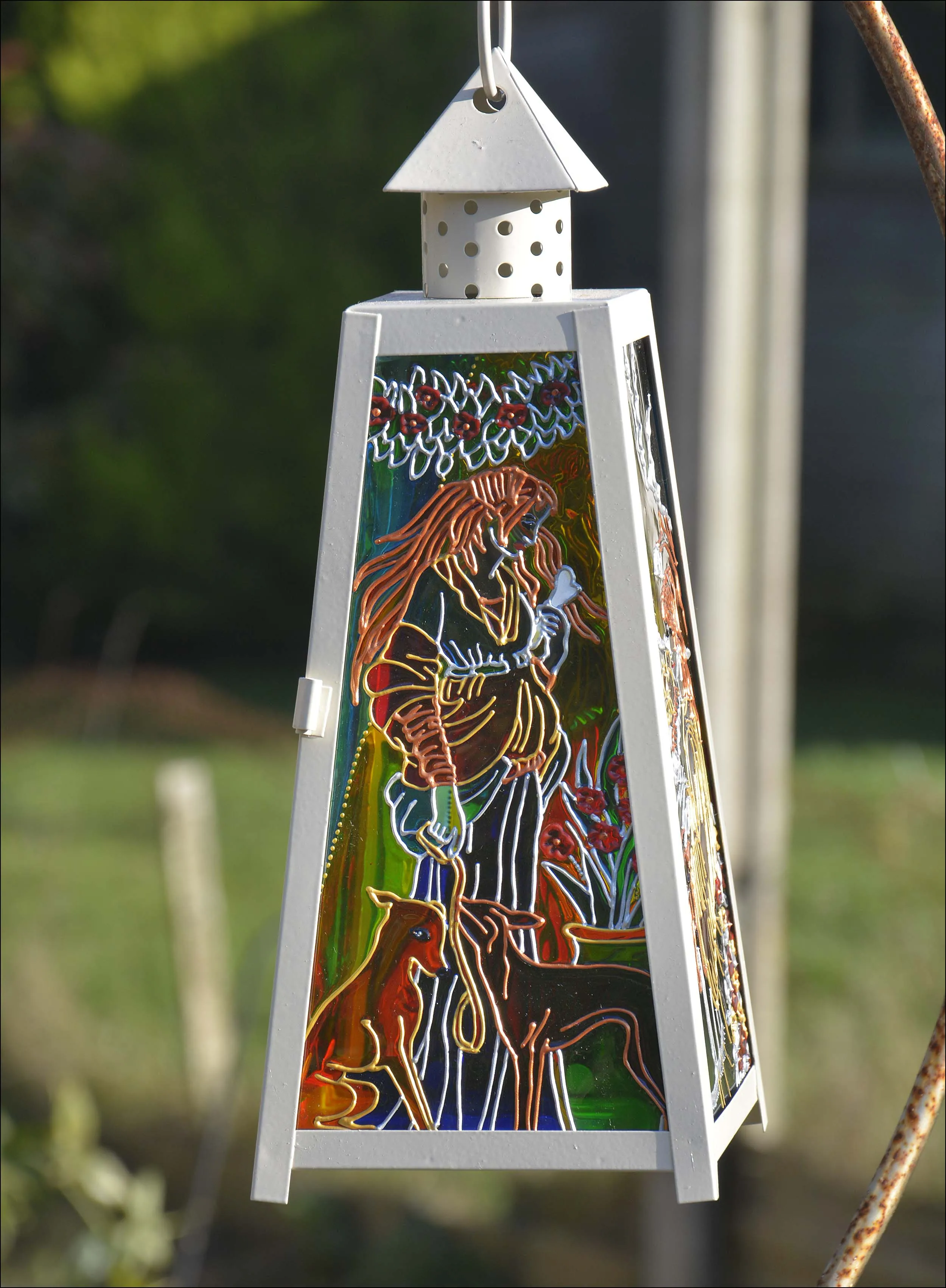 Pre-Raphaelite Ladies Art Lantern