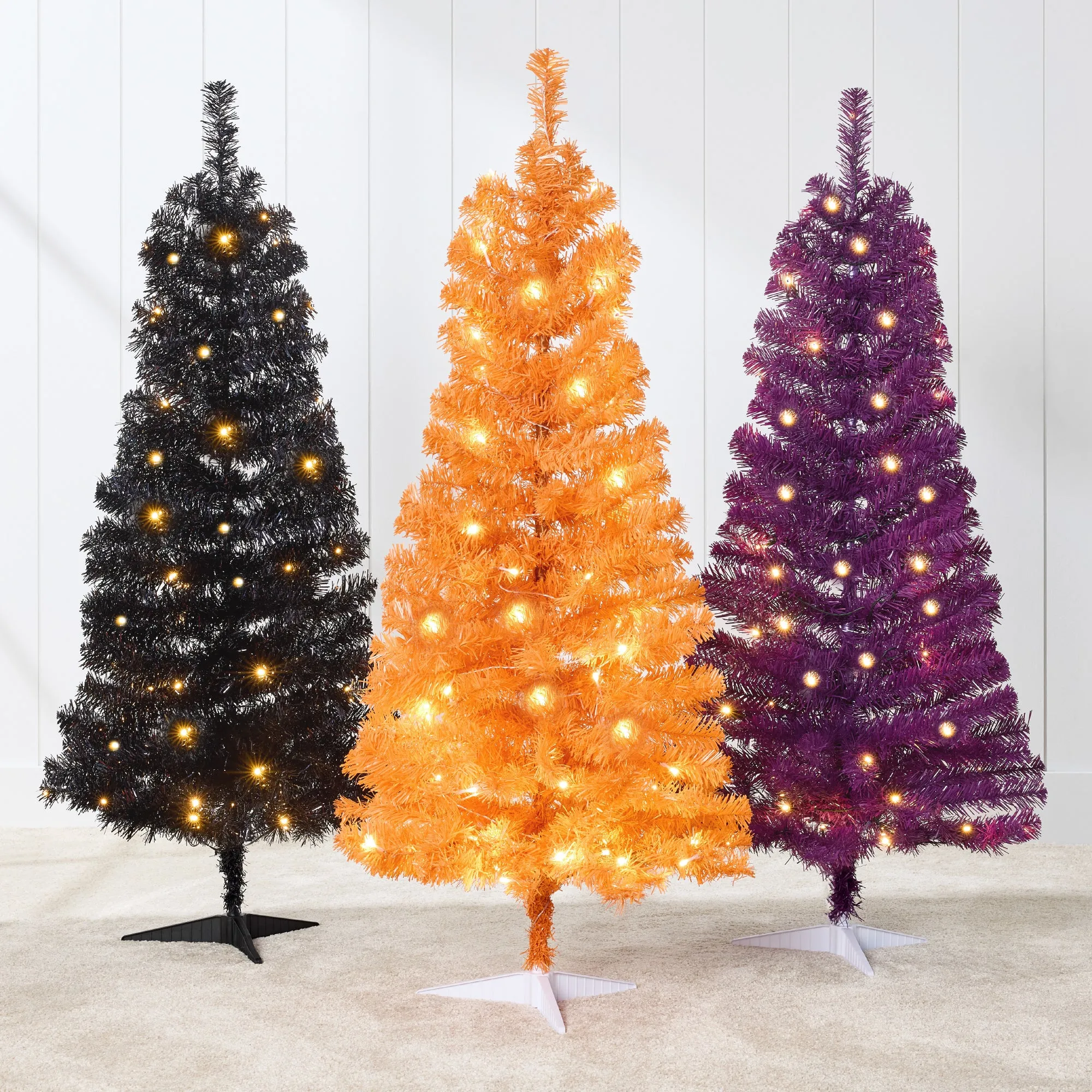 Prelit Colorful Mini Spruce Christmas Tree w/ LED Lights - 4ft