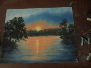 " Sun Drift " ~ Original Pastel Painting