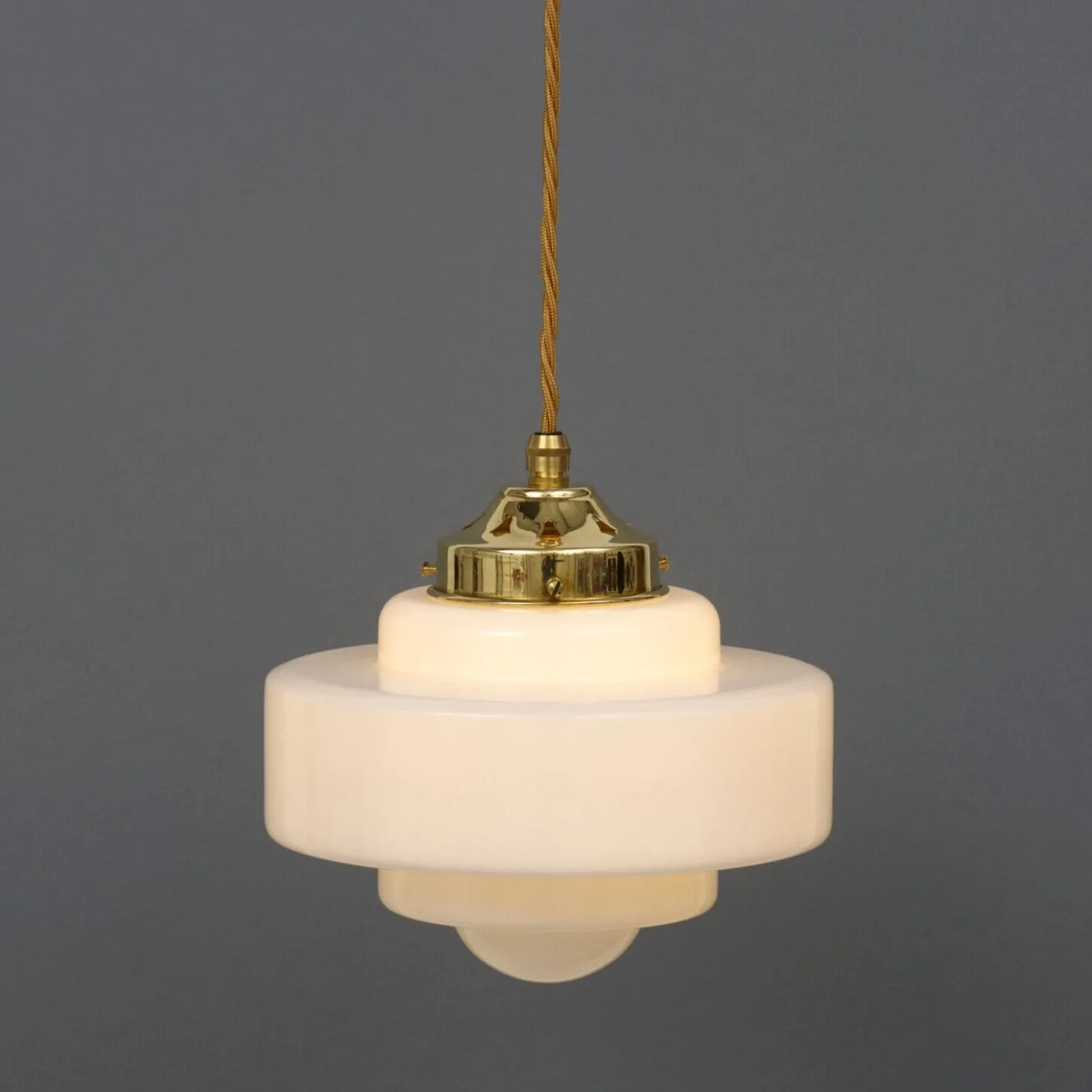 "Atlas" Opal Glass Pendant Light